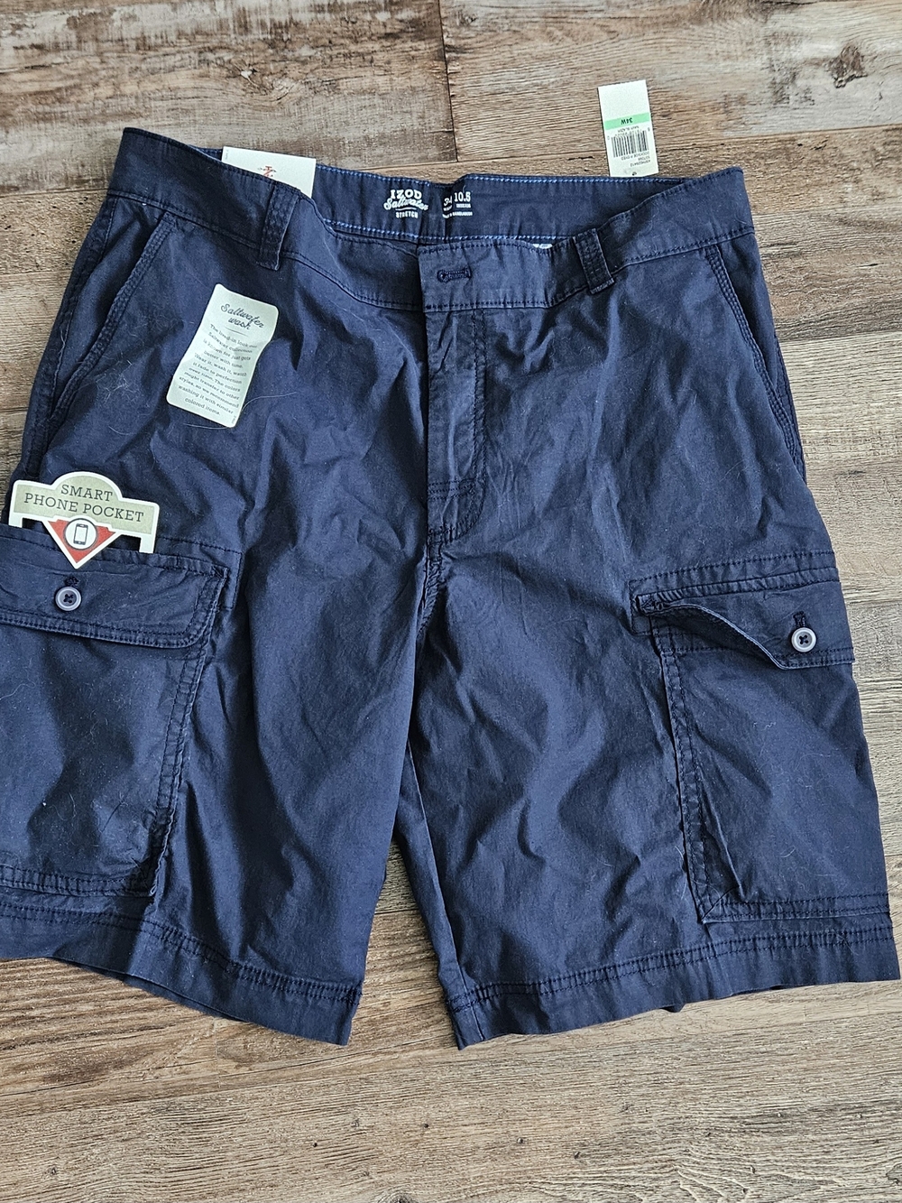 Men's Navy Cargo Shorts - IZOD  Brand
